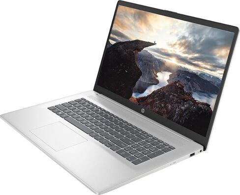 كمبيوتر محمول HP، كمبيوتر محمول للأعمال مقاس 17.3 بوصة FHD، معالج Intel Core i3-1215U سداسي النواة، ذاكرة الوصول العشوائي 32 جيجابايت 1 تيرابايت SSD، كمبيوتر محمول Windows 11 Home مع ترخيص Microsoft Office مدى الحياة، سماعات PLUSERA، فضي in Saudi Arabia