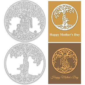 ORIGACH 3 Pcs Flower Background Metal Cutting Dies Including Flower Strip, Rose Frame and Flower Corner Die Cuts Embossing Stencils Template for DIY Scrapbooking Decorative Paper Card Making