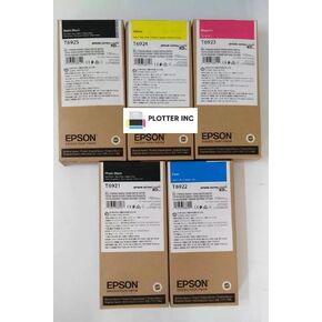 SureColor T6921 T6922 T6923 T6924 T6925 Ink Cartridges for T3000 T5000 T7000 T3070 T5070 T7070 T3200 T5200 T7200 Printer 110ml 5-Pack