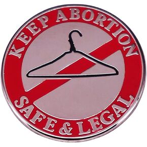 حافظ على الإجهاض آمنًا وقانونيًا دبوس بروش من المينا حقوق الإجهاض بروش شارة شماعة معطف أحمر مائل دبوس مينا نسائي شارات معدنية طية صدر السترة دبابيس بروش للسترات وحقائب الظهر والقبعات مجوهرات الأزياء والإكسسوارات in Kuwait