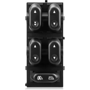 Driver Side Master Power Window Switch Replacement for Ford F-150 2004 2005 2006 2007 2008, Expedition 2003-2006, Crown Victoria 2003-2008, Mercury/Lincoln Power Window Switch, 5L1Z14529AA