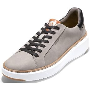 Cole Haan Mens Grandpro Topspin Sneaker Ironstone Leather/Nubuck 10.5 D - Medium