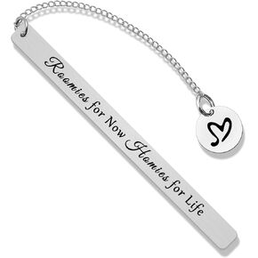 Roommate Friendship Gifts Metal Bookmark Gift Roommate Graduation Gift Goodbye Bookmark Gifts for Roommate College Roommate Bookmark Roommate Birthday Bookmark Bookworms Bookmark Going Away Gift