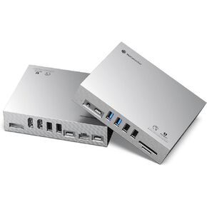 Yottamaster 15-in-1 DisplayLink Docking Station for MacBook M1/M2, USB C Triple Display DisplayLink Docking Station with 2 HDMI+1 DisplayPort,100W PD Charge, 8 USB Ports,Ethernet,Audio,TF/SD [DS04S]