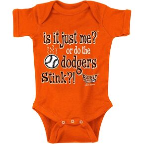 SF Baseball Fans. is It Just Me? (Anti-LA) Orange Onesie (NB-18M) or Toddler Tee (2T-4T)