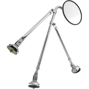 GG Grand General 33322 Tripod Fender Mount 8" Convex Mirror Set for Trucks, Buses, Utility Vehicles and More