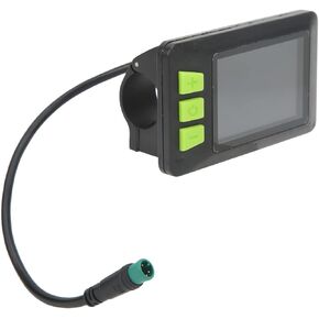 Electric LCD Display Meter, ABS 22.5mm Speed Meter 24V 36V 48V 60V for Electric Scooter Ebike