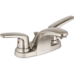 American Standard 7075200.243 Colony PRO 2-Handle Bathroom Faucet, 1.2 GPM, Matte Black