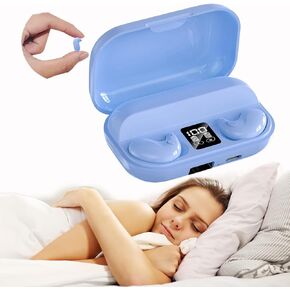 Nude Sleep Hidden Headphones Wireless Invisible Earbuds for Sleeping Sleep Tiny Earbuds for Side Sleepers Headphone to Sleep in Tiny Smallest Invisible Earbuds Earphones for Sleeping