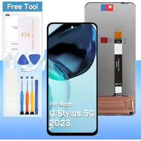 LCD Screen Replacement for Motorola Moto G Stylus 5G 2023 XT2315-1 LCD Display with Digitizer Full Assembly | Black | Tools Included(Not for G Stylus 5G 2021/2022)