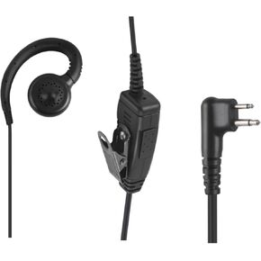 2 Pin C Ring Swivel Earpiece M1 Ear Piece Headset with Ptt Mic for Motorola cp100 cls1410 gp300 cp200d bpr40 CLS 1110 1410 cp185 dlr1060 rdm2070d dlr1020 rmu2040 rdu4100 dtr700