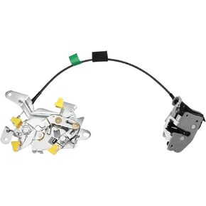 HHCSOP Rear Right Passenger Side Door Lower Lock Latch & Cable Replacement for 1997 1998 1999 2000 2001 2002 2003 2004 Ford F150 F250 HD Super Duty Lobo Heritage Extended Cab Pickup, 6L3Z-18264A00-C