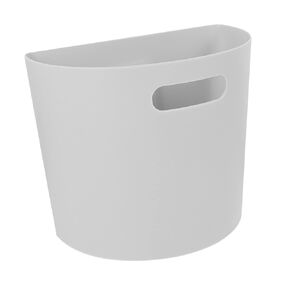 1pc Plastic Wall-Mounted Trash Can Dispenser Container, Green, 13"L x 6"W x 6"H
