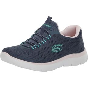 حذاء رياضي نسائي من Skechers Sport Summits Fun Flare، NVMT=كحلي متعدد، 9.5