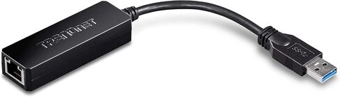 محول تريند نت USB 3.0 إلى جيجابت إيثرنت، أسود، TU3-ETG (متجدد) in Saudi Arabia