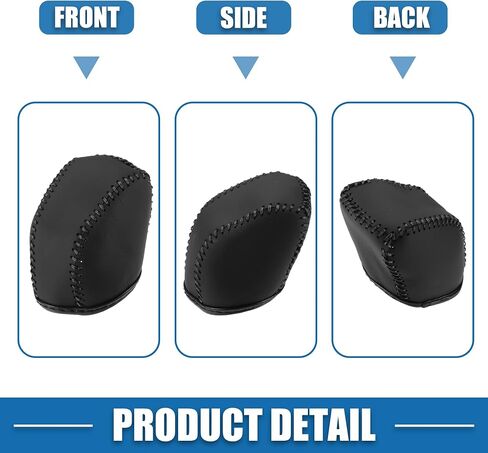 Gear Shift Lever Cover Automotive Interior Gear Shift Knob Trim for Lexus NX 250 2022 2023 Black in Saudi Arabia