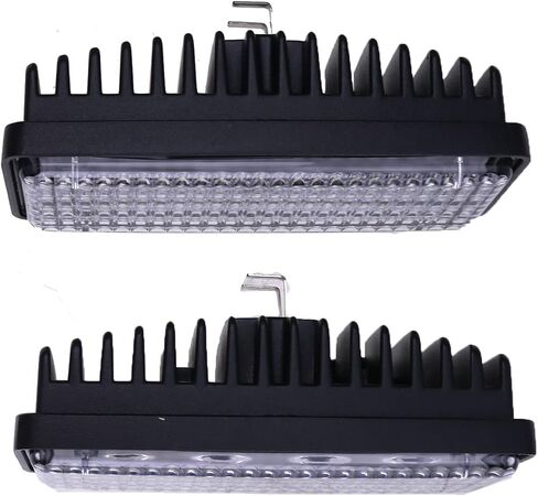 2 قطعة 2 "x 5.5" LED مصباح ضوء الكابينة العلوي R161288 RE306510 RE37450 متوافق مع جون ديري 4050 4055 4560 6200 7200 7210 8000 8100 8200 8300 8400 in Saudi Arabia