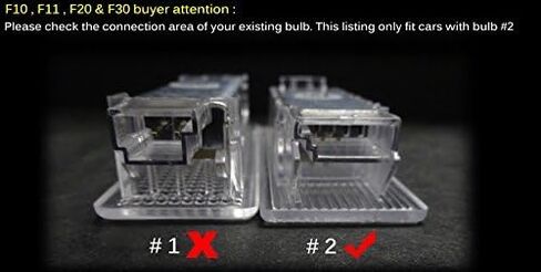 iJDMTOY Error Free 18-SMD Ice Blue Aqua Full LED Footwell Step Courtesy Lights Compatible with BMW Fxx Chassis Code 1 2 3 4 5 7 Series X1 X3 X5 X6 etc., OEM Replacement 2-LED Lamp in Saudi Arabia