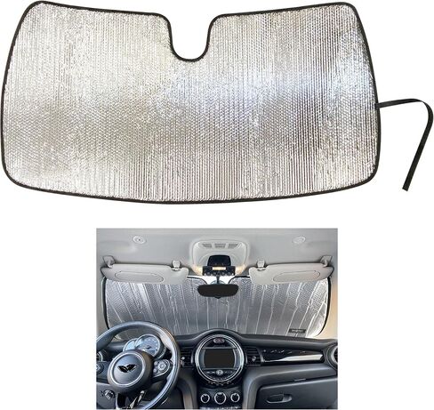 YelloPro Auto Side Window Front Seat Sunshade Custom Fit for 2015 2016 2017 2018 2019 2020 2021 2022 2023 2024 Mini Hardtop 4 Door, Cooper, Cooper S, John Cooper Works (Set of 2) in Saudi Arabia