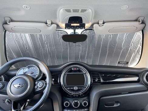 YelloPro Auto Side Window Front Seat Sunshade Custom Fit for 2015 2016 2017 2018 2019 2020 2021 2022 2023 2024 Mini Hardtop 4 Door, Cooper, Cooper S, John Cooper Works (Set of 2) in Saudi Arabia