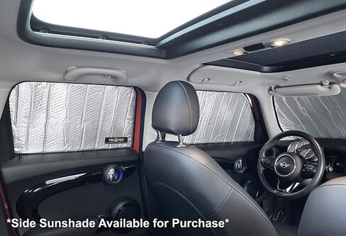 YelloPro Auto Side Window Front Seat Sunshade Custom Fit for 2015 2016 2017 2018 2019 2020 2021 2022 2023 2024 Mini Hardtop 4 Door, Cooper, Cooper S, John Cooper Works (Set of 2) in Saudi Arabia