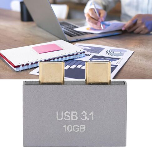 محور USB C، محول صغير من النوع C، محول قاعدة توسيع من النوع C لمحول Thunderbolt 3 USB بسرعة 10 جيجابت في الثانية، محول من سبائك الألومنيوم من النوع C، محور موسع البيانات (ثورة من النوع C إلى النوع C in Saudi Arabia