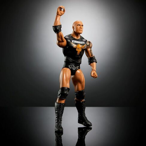 Mattel WWE Top Picks Action Figures, 6-inch Collectible The Rock with 10 Articulation Points & Life-Like Look in Saudi Arabia