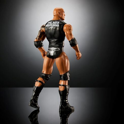 Mattel WWE Top Picks Action Figures, 6-inch Collectible The Rock with 10 Articulation Points & Life-Like Look in Saudi Arabia