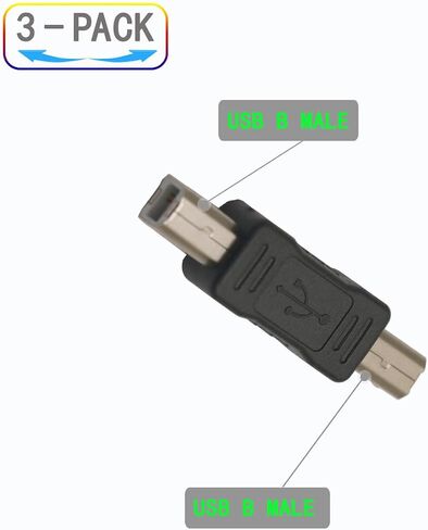 محول USB B ذكر إلى USB B ذكر in Saudi Arabia