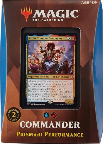 Magic: The Gathering Strixhaven Commander Deck – Prismari Performance (Blue-Red) in Saudi Arabia