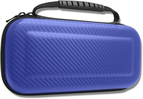 حقيبة حمل واقية للسفر من navor متوافقة مع نينتندو سويتش - حقيبة تخزين ذات هيكل صلب مع مقبض لوحدة تحكم OLED والتبديل | حقيبة ملحقات الألعاب متعددة الوظائف للهدايا in Kuwait