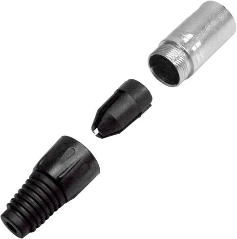 Seismic Audio SAPT247 4-Pin XLR Male Connector - Nickel Finish in Saudi Arabia