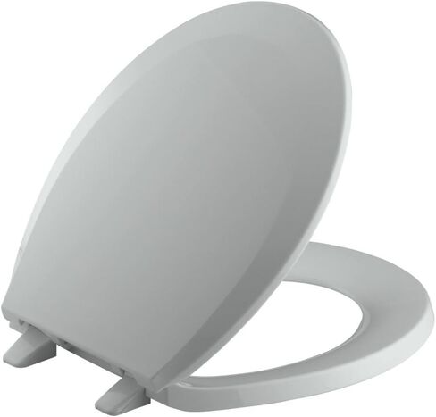 KOHLER K-4662-0 Lustra Round-front Toilet Seat, White in Saudi Arabia