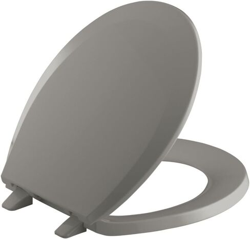 KOHLER K-4662-0 Lustra Round-front Toilet Seat, White in Saudi Arabia