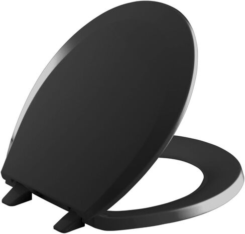KOHLER K-4662-0 Lustra Round-front Toilet Seat, White in Saudi Arabia