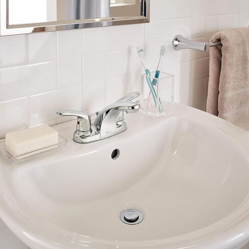 American Standard 7075200.243 Colony PRO 2-Handle Bathroom Faucet, 1.2 GPM, Matte Black in Kuwait