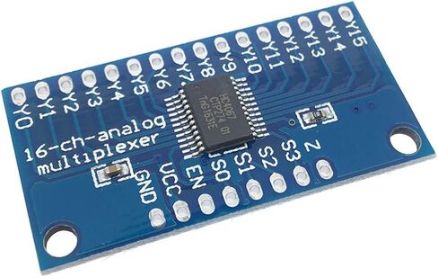 10pcs CD74HC4067 16-Channel Analog Digital Multiplexer Breakout Board Module for Arduino 2V-6V Microcontroller 16 Device RX Lines in Saudi Arabia
