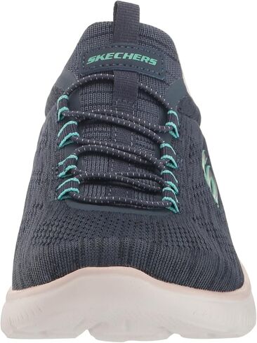 حذاء رياضي نسائي من Skechers Sport Summits Fun Flare، NVMT=كحلي متعدد، 9.5 in Kuwait
