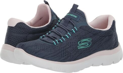 حذاء رياضي نسائي من Skechers Sport Summits Fun Flare، NVMT=كحلي متعدد، 9.5 in Kuwait