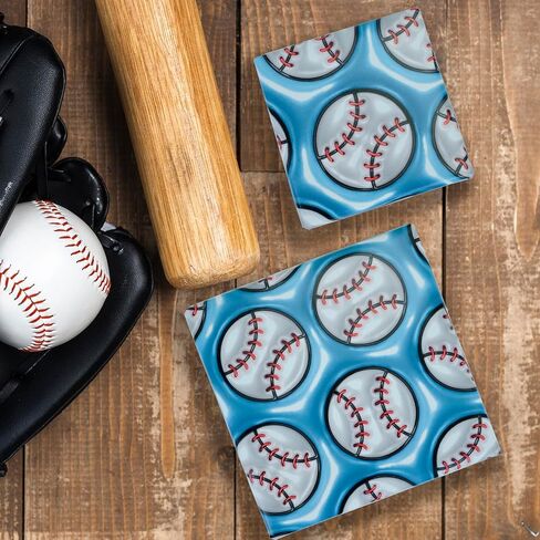 Dtiafu 3D Effect Baseball Wrapping Paper - Sport Wrapping Paper - Unique Design For Girls Boys Women Birthday Baby Shower Holiday - 20 X 28Inch Per Sheet（6 Sheets in Saudi Arabia