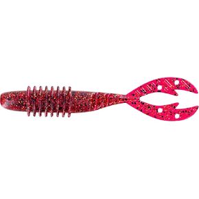 Big Bite Baits 4.25' Kamikaze SWIMON/FIRE Craw (6 Pack)
