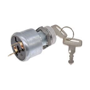17421G1 Key Switch for EZGO for Golf Cart Ignition Switch 17421G1, 2 Prong 4 Key Free Terminals & Carabiner