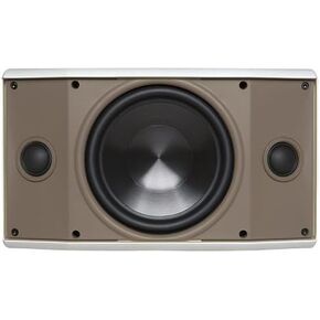 PROFICIENT AUDIO SYSTEMS AW500TTWHT 5.25" Indoor/Outdoor Dual Voice Coil Speaker (White)