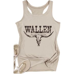 Women's Back to The Gypsy That I was Funny Tank Tops Vintage Rock Music Graphic Racerback T Shirt Summer Beach Tank Cami