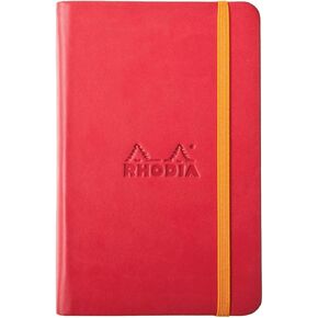 Rhodia Rhodiarama A6 Webbie Notebook Lined - Poppy (118653)