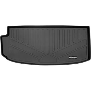 SMARTLINER All Weather Custom Fit Cargo Trunk Liner Floor Mat Behind 3rd Row Black Compatible with 2018-2023 Chevrolet Traverse