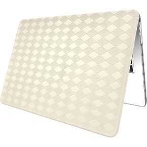 Beige Rhombic Design for A2337 A2179 A1932 MacBook Air 13 inch Case 2022 2021 2020 2019 2018