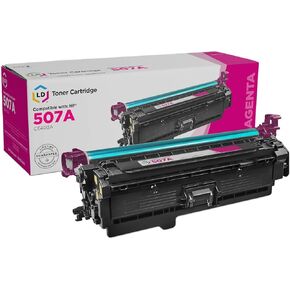 LD Products Remanufactured Toner Cartridge Replacement for HP 507A 507X CE403A (Standard Yield, Magenta) for use in Laserjet Enterprise M551n M551dn M551xh M570dw M570dn M575c M575dn M575f