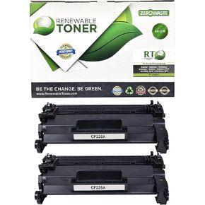 RT 26A CF226A MICR Ink Compatible with HP Pro M402n M402dn M402d M402dw MFP M426fdw M426fdn M426dw | 26X CF226X Check Printer Toner Cartridge (Pack of 2)