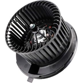 Heater Blower Motor w/Fan Cage Blower HVAC Blower Motor Assembly for 2006-2013 A3, for 2009-2016 Volkswagen Tiguan, for 2005-2014 Volkswagen Jetta Replaces for 615-58677, 700182